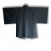 HAORI JAPONAIS HOMME EN SOIE BLEU NUIT 007-186 (L)
